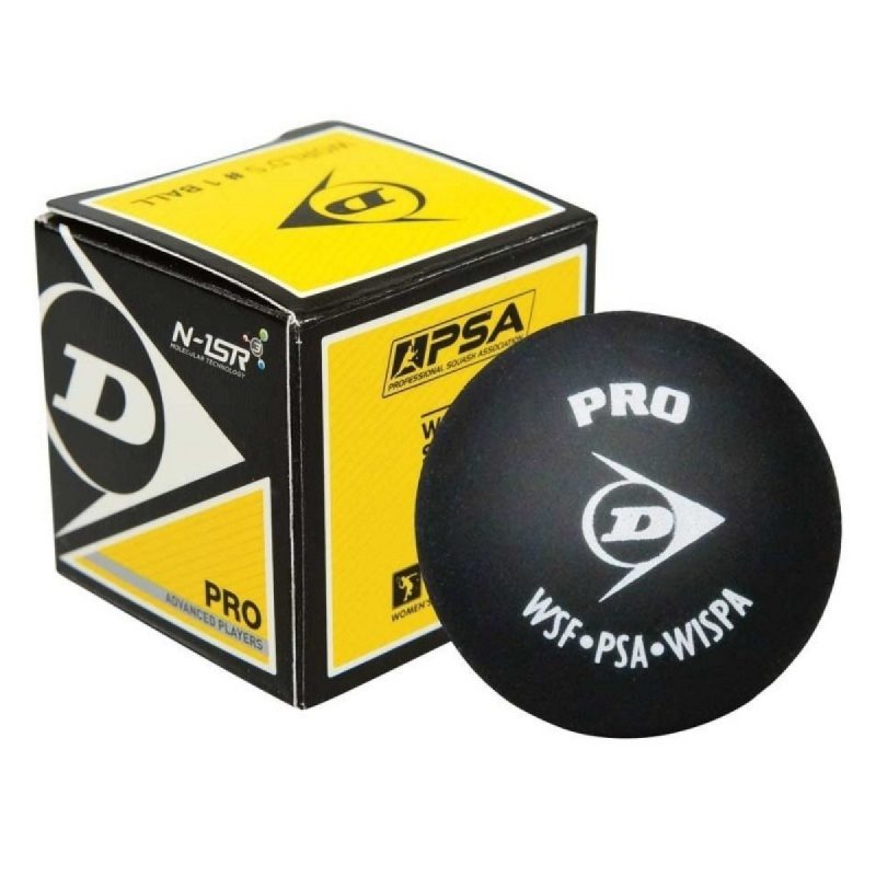 Balle Dunlop 2 points Jaunes Balle Dunlop 2 points Jaunes