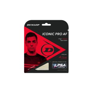 Cordage squash Dunlop Iconic Pro AF 17g 1.22 mm (Garniture)