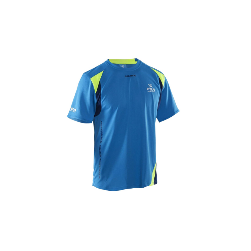 salming-PSA-blueL Tee-shirt Salming PSA Bleu L