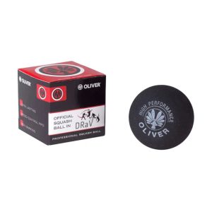 Balle de Squash 1 point rouge Oliver