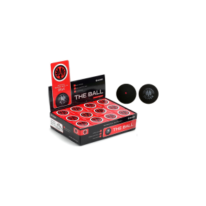 Balle Squash 1 point rouge Oliver - Boite de 12