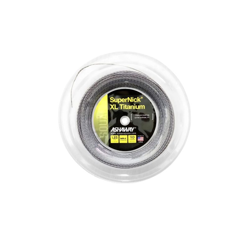 Supernick ZX Titanium Cordage squash Ashaway SuperNick XL Titanium