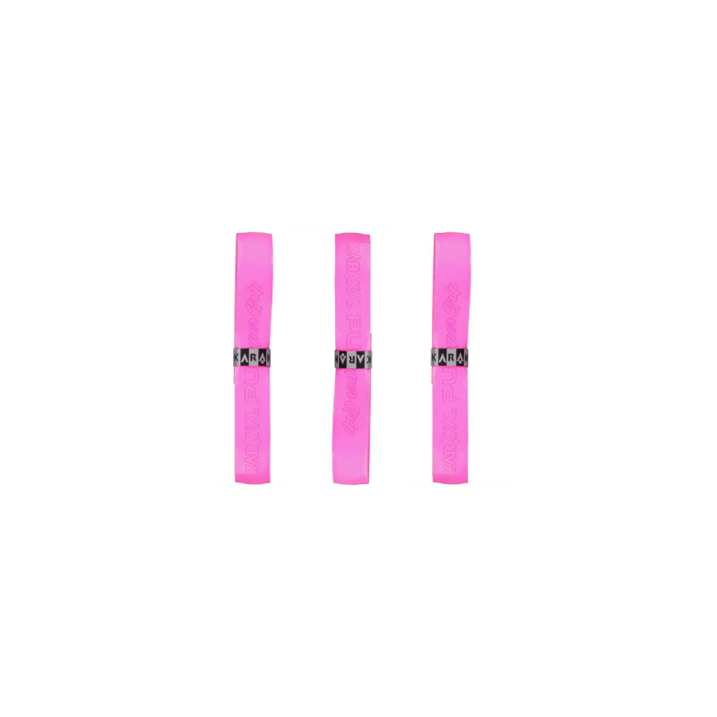 karakal-lot3-rose Grip Karakal PU Super Grip Rose lot de 3