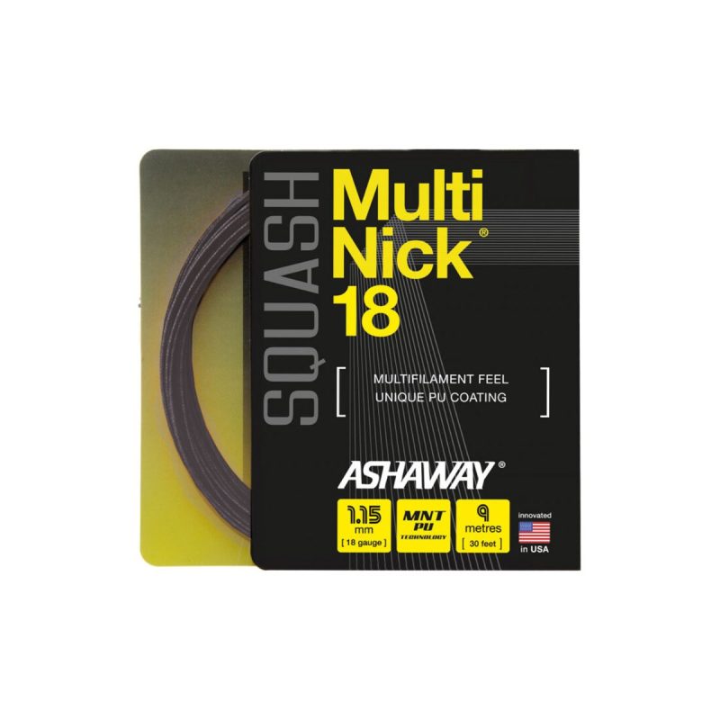 Ashaway multinick black 110m Ashaway multinick black 110m