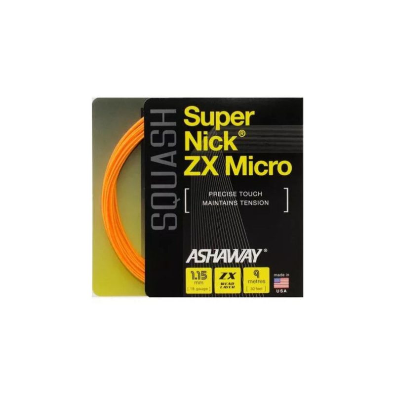 Garniture Ashaway Supernick ZX MICRO ORANGE Garniture Ashaway Supernick ZX MICRO ORANGE